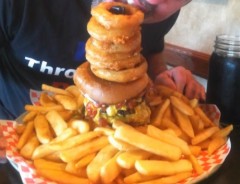 Nicki's Bella Marina's Super Monster Mega Challenge Burger