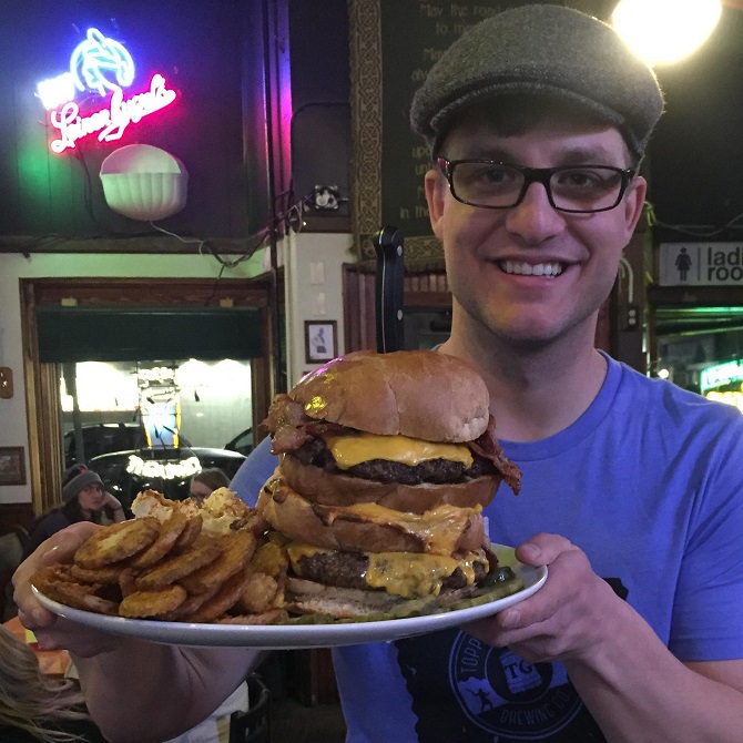 Patrick's on 3rd Chuck Norris Burger Challenge Minnesota