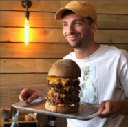 Burgers and Barrel's Hulk Burger Challenge