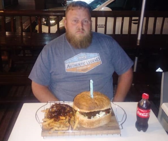 Grill King's Mountain Man Burger Challenge