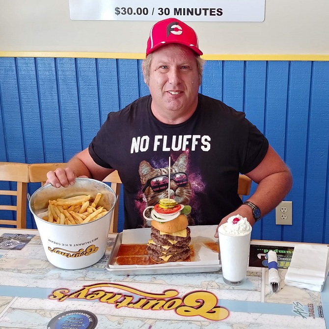 Courtney's Burger Challenge Michael Florida