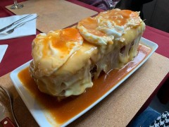 Restaurante Ramboia's 3.5kg Francesinha Sandwich Challenge
