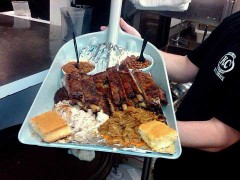 KC's Rib Shack's "6 Pound Feedbag" BBQ Challenge