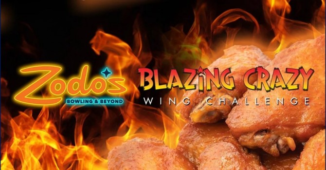 Zodo's Spicy "Blazing Crazy" Wing Challenge