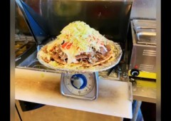 The Gyro Shop's "Hero" Gyro Challenge