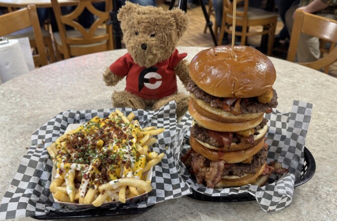 Pav's Place Hebron Heart Attack Quadruple Burger Challenge Indiana