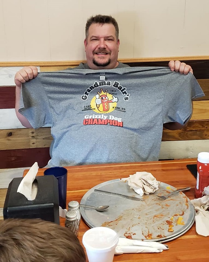Grandma Bair's Grizzly Dog Challenge Tshirt