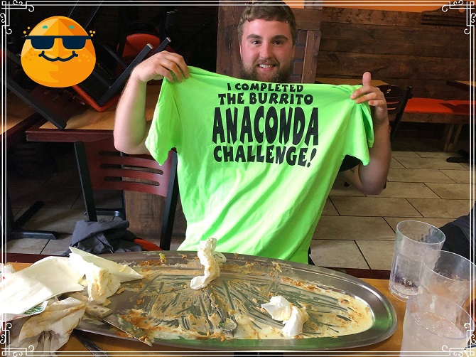 Las Islas Mexican Burrito Challenge Shirt