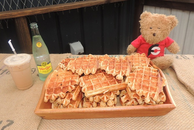 Milk Road Impossible Belgian Waffle Challenge