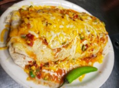 Tu Familia Lawton Mexican Spicy Burrito Challenge