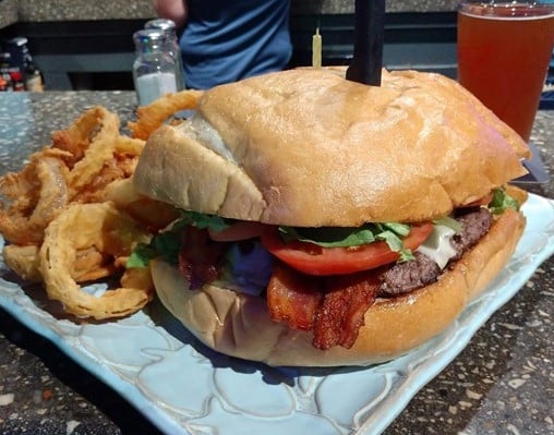 Blue Bay Seafood Steaks Sunday Burger Challenge