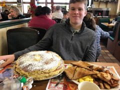 Deer Creek Diner Big Man Breakfast Challenge PA