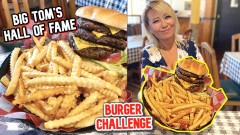 Big Tom's Diner 2lb Burger Challenge Winter Haven FL
