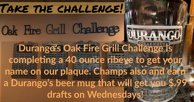 Durango's Steakhouse Challenge Titusville Florida
