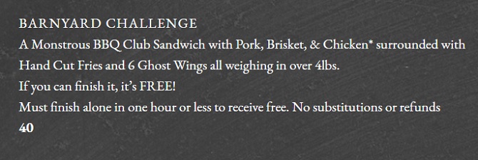 Georgia Boys BBQ Barnyard Challenge