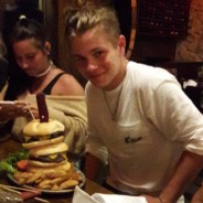 McGuire's Irish Pub's Alka Seltzer Triple Burger Challenge