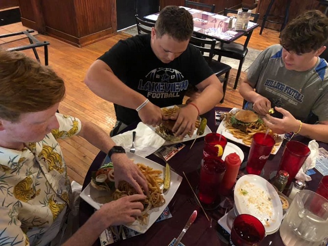 Ricaltini's Burger Challenge Englewood Florida