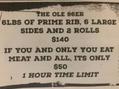 Still Smokin BBQ's "Ole 96er" 6lb Prime Rib Challenge