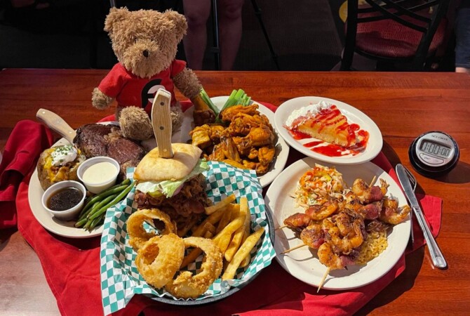 Harry's Grill Favorite Foods Challenge Anna Maria Island