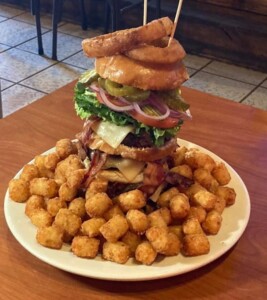 Bites Grill and Bar Roger's Burger Challenge Pine River MN