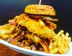 TLC on the Lake Beefcake Burger Challenge Garland