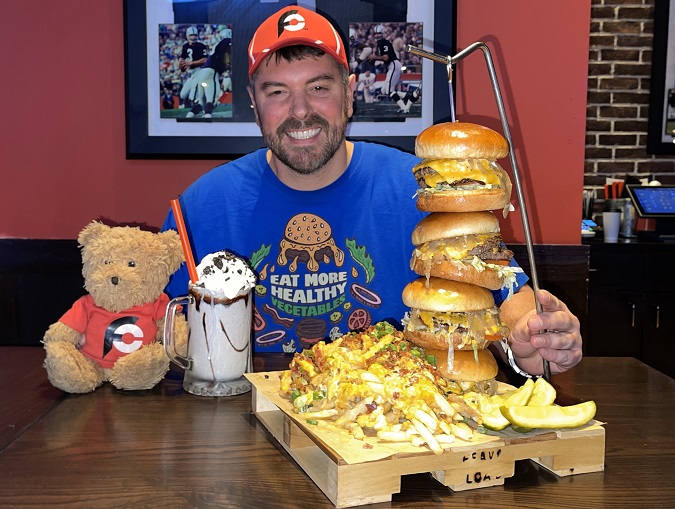 Public House Burger Challenge Las Vegas Randy Santel