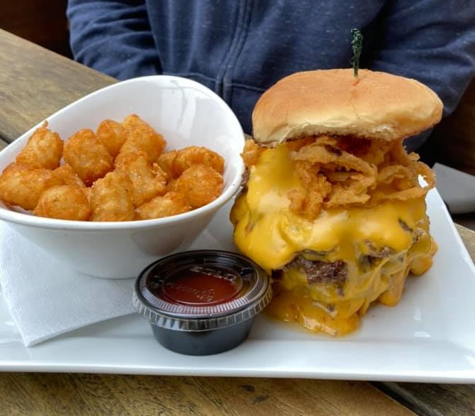 Third Street Tavern Six Stack Burger Challenge