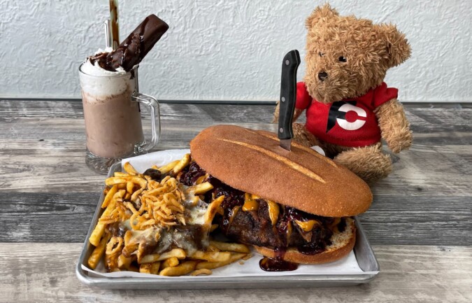 The Pennant El Gigante Burger Challenge Topeka Kansas