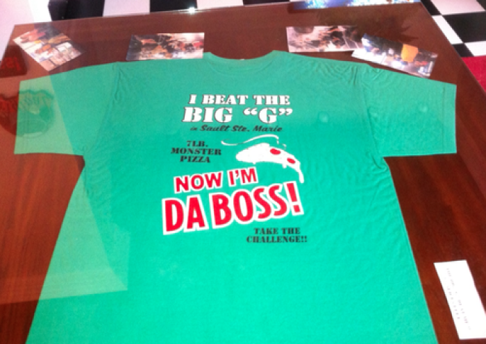 Guido's Big G Pizza Challenge Shirt