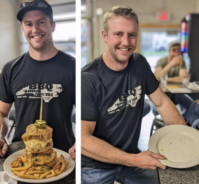 Nutz Deep's "Pounder" Burger Challenge