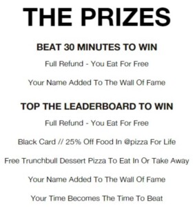 At Pizza's 5 Pizza Challenge Rules