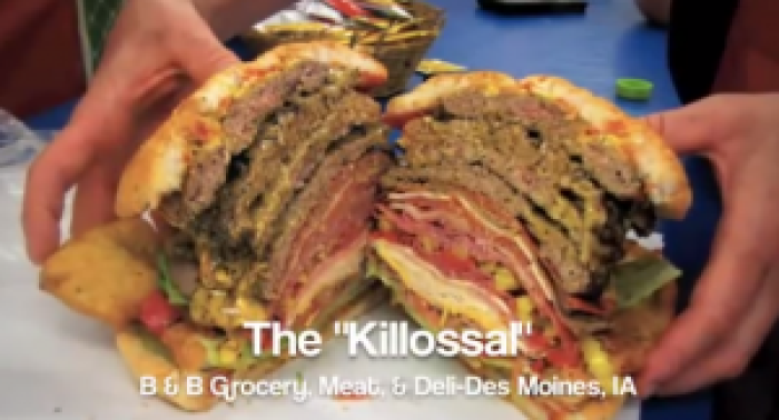 B and B's Killossal Sandwich Challenge