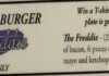 Ogdensburgh Diner's Freddie Burger Challenge
