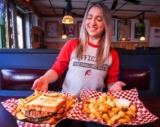 Pioneer Keg's "Brew Masters" Burger Challenge