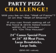 Pizza Factory's Party Pizza Challenge
