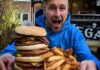 Rainbow Skull's Mad Max Vegan Burger Challenge
