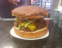 Rustic Burger's 15lb Burger Challenge