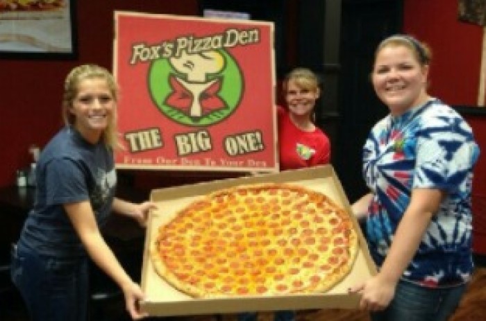 Fox's Pizza Den's Big One Pizza Challenge