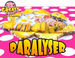 Greasy Pig's Paralyser Breakfast Challenge