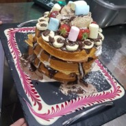 Rassam's Monster Waffle Ice Cream Challenge