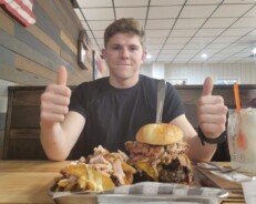 Smoky Tony's Fifth Horseman Burger Challenge