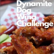 Bloodhound Brew's Dynamite Dog Spicy Wing Challenge