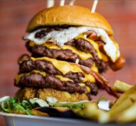 Sunflower Cafe's Burger Challenge