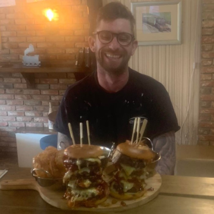 Station Hotel's Burger Challenge