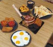 Stuffed's "SHOVEL IT DOWN" Breakfast Challenge