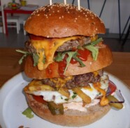 Manzo's "Little Spencer" Burger Challenge