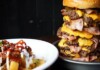 Burgers, Wings, and Ribs's "Man VS Meat" Burger Challenge