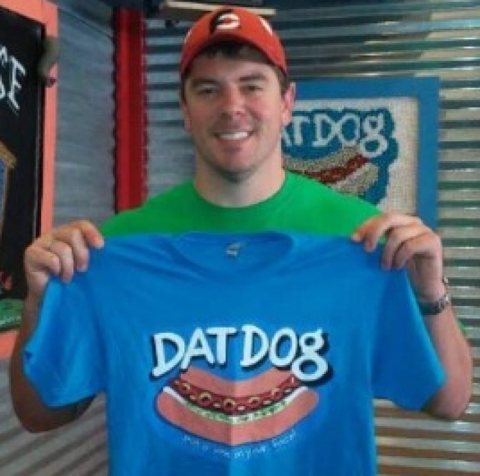 Dat Dog's "Datzilla" Hot dog Challenge Shirt