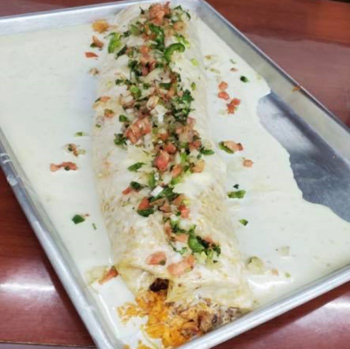El Potro's "Mi Abuelito" Burrito Challenge