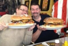 Harleywood's "Terminator" Burger Challenge
